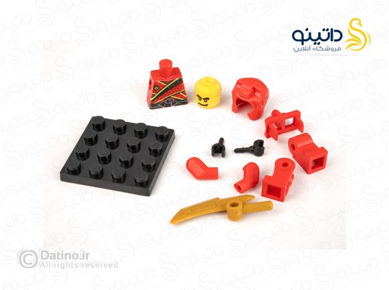 عکس ساختنی نینجاگو قرمز با شمشیر 20352 - انواع مدل ساختنی نینجاگو قرمز با شمشیر 20352