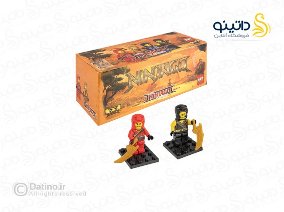 عکس ساختنی نینجاگو مشکی با شمشیر 20354 - انواع مدل ساختنی نینجاگو مشکی با شمشیر 20354