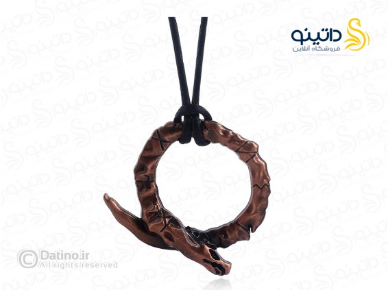 عکس گردنبند طرح مار خدای جنگ 20382 - انواع مدل گردنبند طرح مار خدای جنگ 20382