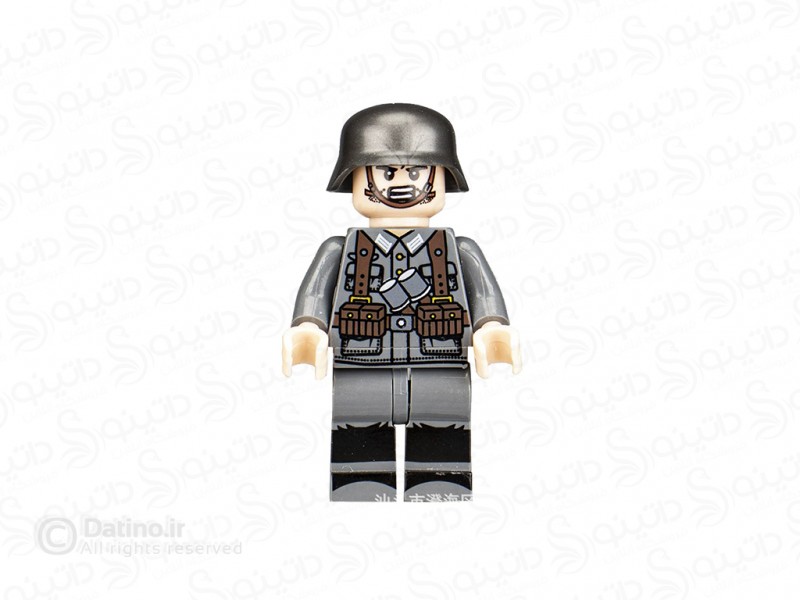 عکس مینی فیگور سرباز عصبانی ارتش آلمان جنگ جهانی 20383 - انواع مدل مینی فیگور سرباز عصبانی ارتش آلمان جنگ جهانی 20383