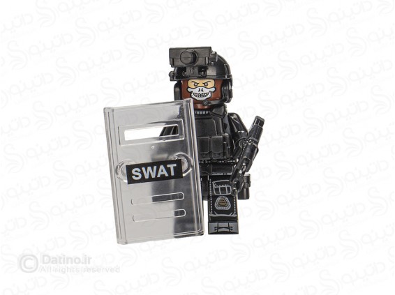 عکس مینی فیگور سرباز نیروی ویژه جدی با ماسک اسکلت و سلاح QA4 - انواع مدل مینی فیگور سرباز نیروی ویژه جدی با ماسک اسکلت و سلاح QA4