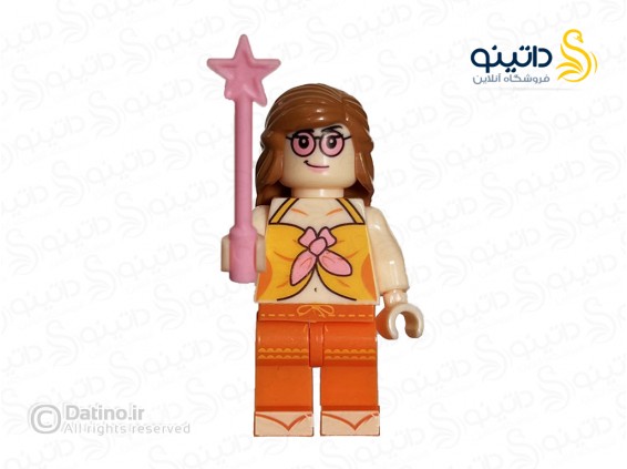 عکس مینی فیگور دختر با چوبدستی ستاره WJ1116-8 - انواع مدل مینی فیگور دختر با چوبدستی ستاره WJ1116-8