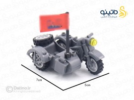 لگو ماکت موتور سه چرخ جنگ جهانی 20420