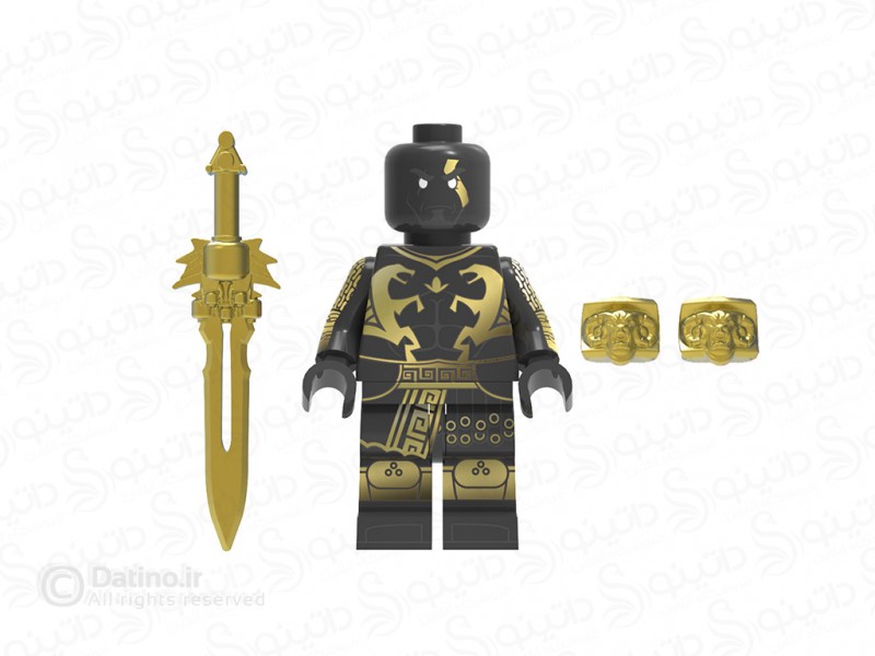 عکس مینی فیگور طرح کریتوس خدای جنگ با شمشیر FT18 - انواع مدل مینی فیگور طرح کریتوس خدای جنگ با شمشیر FT18