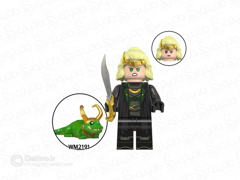 عکس مینی فیگور طرح سیلوی عصبانی فیلم لوکی WM2187 - انواع مدل مینی فیگور طرح سیلوی عصبانی فیلم لوکی WM2187