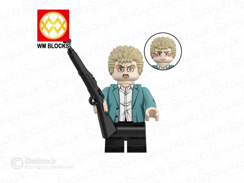 عکس مینی فیگور فالکو گریس انیمه حمله به تایتان WM2883 - انواع مدل مینی فیگور فالکو گریس انیمه حمله به تایتان WM2883