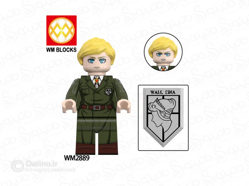 عکس مینی فیگور هیستوریا ریس انیمه حمله تایتان WM2889 - انواع مدل مینی فیگور هیستوریا ریس انیمه حمله تایتان WM2889