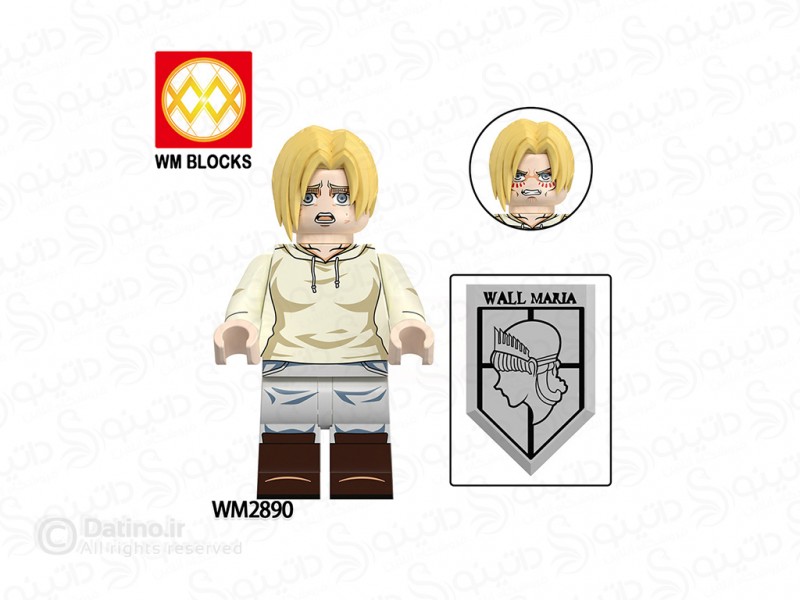 عکس مینی فیگور آنی لئون هارت انیمه حمله به تایتان WM2890 - انواع مدل مینی فیگور آنی لئون هارت انیمه حمله به تایتان WM2890