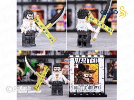 مینی فیگور دراکیول میهاوک با شمشیر انیمه وان پیس DY672