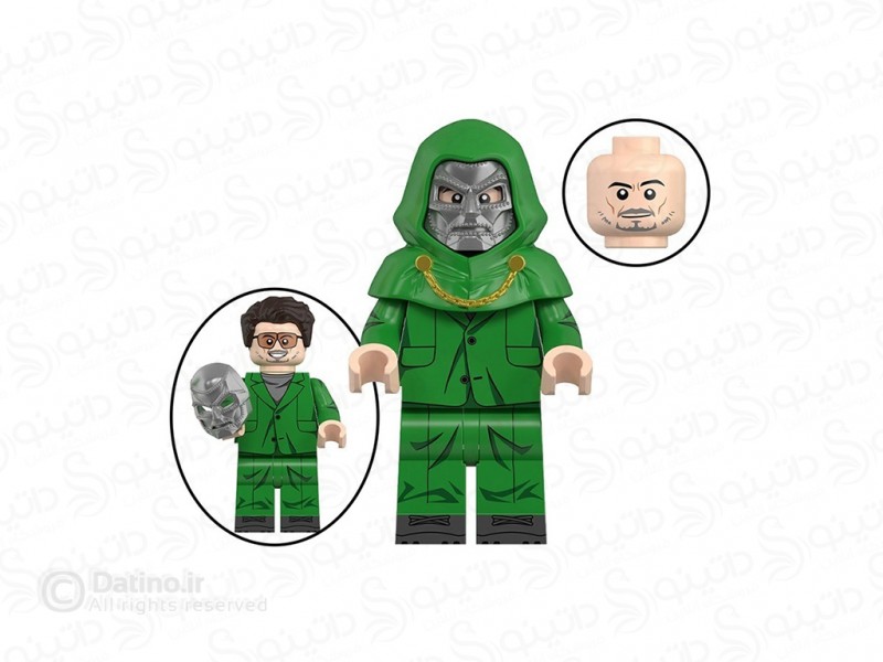 عکس مینی فیگور دکتر دووم با ماسک مارول WM2996 - انواع مدل مینی فیگور دکتر دووم با ماسک مارول WM2996