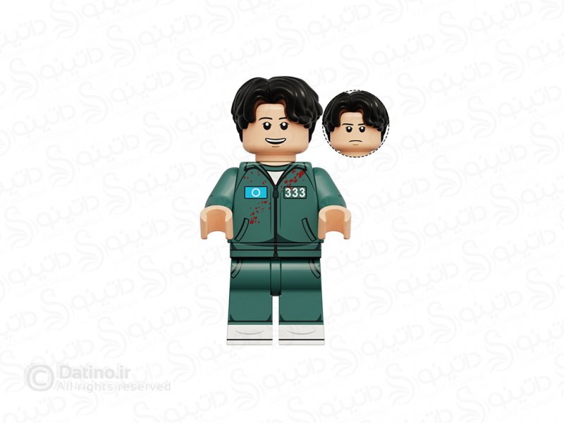 عکس مینی فیگور بازیکن شماره 333 اسکوئید گیم K2275 - انواع مدل مینی فیگور بازیکن شماره 333 اسکوئید گیم K2275