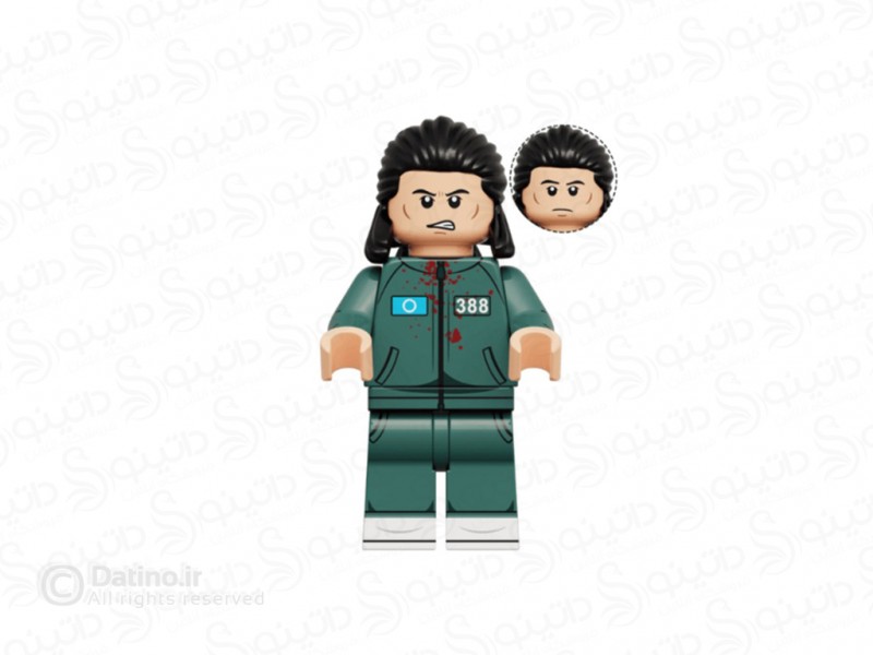 عکس مینی فیگور بازیکن شماره 388 اسکوئید گیم K2274 - انواع مدل مینی فیگور بازیکن شماره 388 اسکوئید گیم K2274