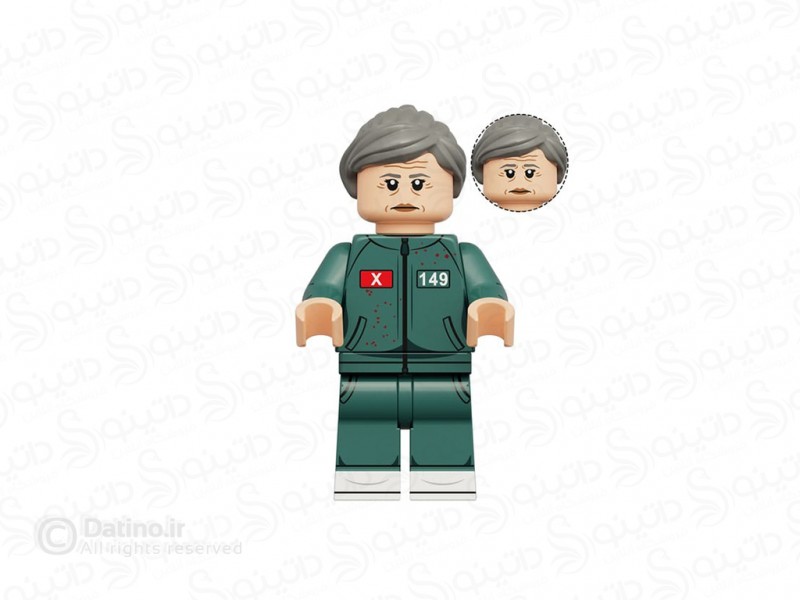 عکس مینی فیگور بازیکن شماره 149 اسکوئید گیم K2273 - انواع مدل مینی فیگور بازیکن شماره 149 اسکوئید گیم K2273