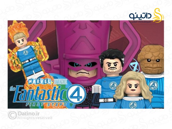 عکس مینی فیگور شخصیت های چهار شگفت انگیز مجموعه 6 عددی G0151 - انواع مدل مینی فیگور شخصیت های چهار شگفت انگیز مجموعه 6 عددی G0151