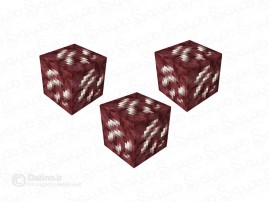 بلوک مغناطیسی ماینکرافت طرح کوارتز زیرزمینی مجموعه سه عددی 20533