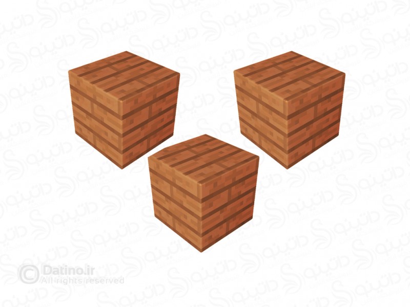 عکس بلوک مغناطیسی ماینکرافت طرح چوب اقاقیا مجموعه سه عددی 20544 - انواع مدل بلوک مغناطیسی ماینکرافت طرح چوب اقاقیا مجموعه سه عددی 20544