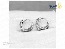 گوشواره استیل طرح لوکس قلبی 20624