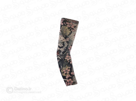 عکس ساق دست طرح تاتو مدل طرح ببر و باغ 20635 - انواع مدل ساق دست طرح تاتو مدل طرح ببر و باغ 20635