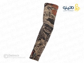 ساق دست طرح تاتو مدل طرح اسکلت و اختاپوس 20638