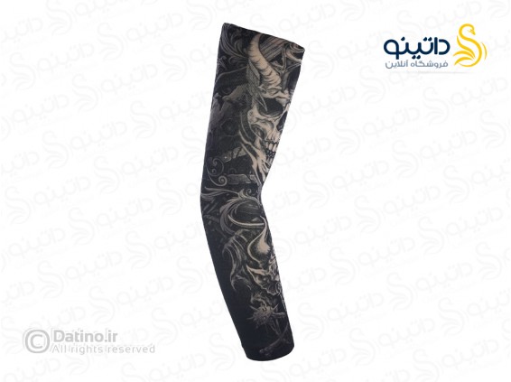 عکس ساق دست طرح تاتو مدل طرح اسکلت اهریمنی 20643 - انواع مدل ساق دست طرح تاتو مدل طرح اسکلت اهریمنی 20643