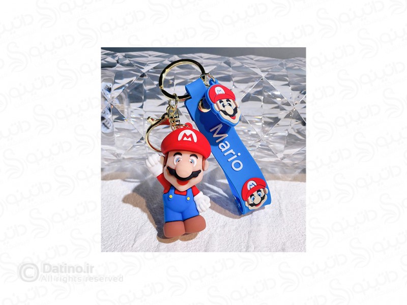 عکس جاکلیدی سیلیکونی طرح ماریو خندان بازی سوپر ماریو 20658 - انواع مدل جاکلیدی سیلیکونی طرح ماریو خندان بازی سوپر ماریو 20658