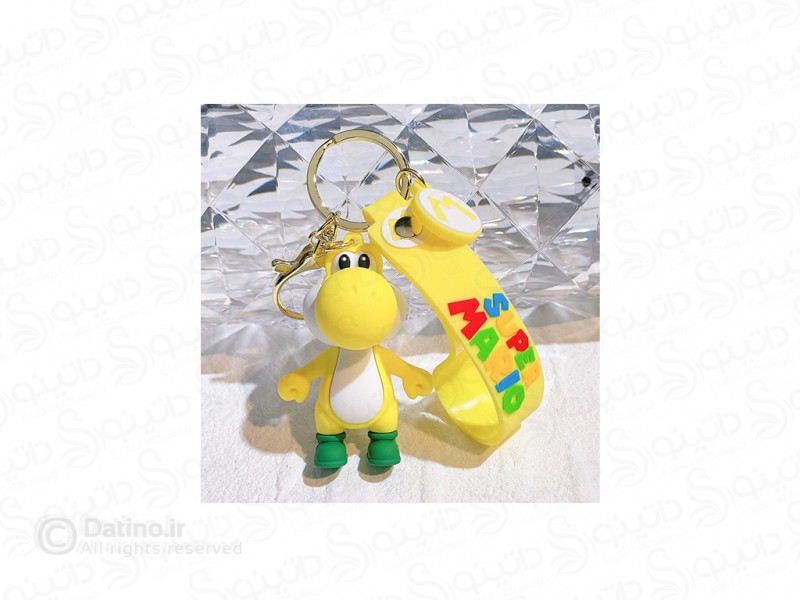 عکس جاکلیدی سیلیکونی طرح یوشی بازی سوپر ماریو 20660 - انواع مدل جاکلیدی سیلیکونی طرح یوشی بازی سوپر ماریو 20660