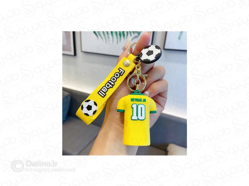 عکس جاکلیدی سیلیکونی طرح پیراهن بازیکن شماره 10 نیمار 20669 - انواع مدل جاکلیدی سیلیکونی طرح پیراهن بازیکن شماره 10 نیمار 20669
