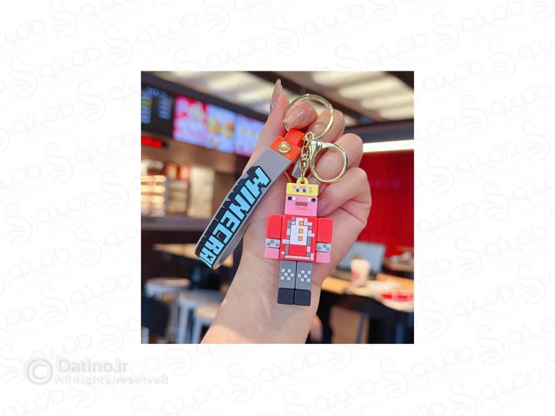 عکس جاکلیدی سیلیکونی طرح تکنوبلید ماینکرافت 20673 - انواع مدل جاکلیدی سیلیکونی طرح تکنوبلید ماینکرافت 20673