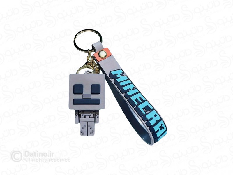 عکس جاکلیدی سیلیکونی طرح ماب ماینکرافت 20674 - انواع مدل جاکلیدی سیلیکونی طرح ماب ماینکرافت 20674