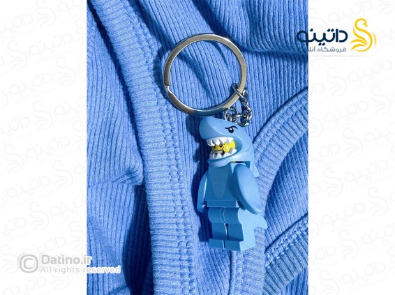 عکس جاکلیدی مینی فیگور طرح مرد کوسه‌ای YK4185 - انواع مدل جاکلیدی مینی فیگور طرح مرد کوسه‌ای YK4185