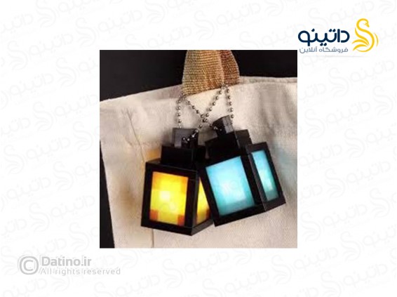 عکس جاکلیدی طرح فانوس مدل چراغ دار ماینکرافت 20709 - انواع مدل جاکلیدی طرح فانوس مدل چراغ دار ماینکرافت 20709