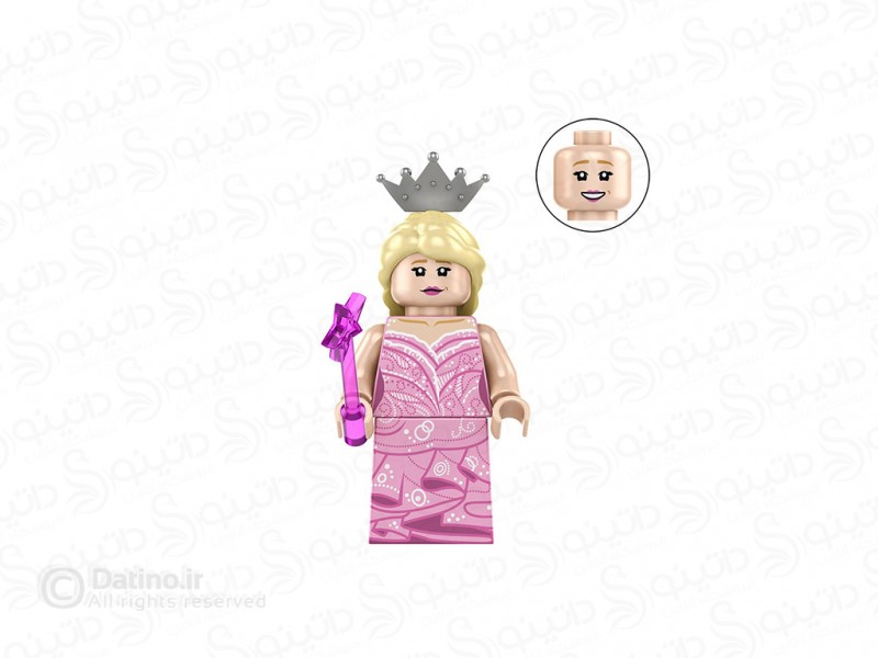 عکس مینی فیگور طرح گلیندا گود با چوبدستی فیلم شرور TP342 - انواع مدل مینی فیگور طرح گلیندا گود با چوبدستی فیلم شرور TP342