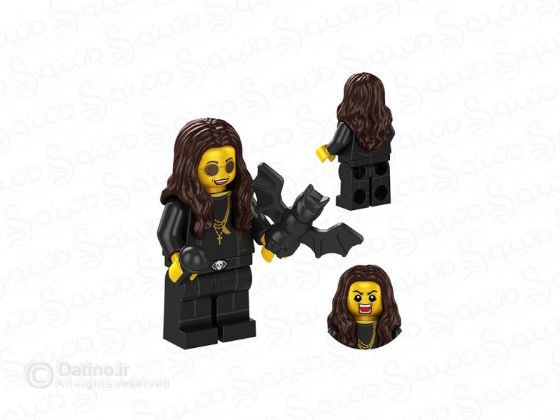 عکس مینی فیگور طرح اوزی آزبورن شاهزاده تاریکی DZ175 - انواع مدل مینی فیگور طرح اوزی آزبورن شاهزاده تاریکی DZ175