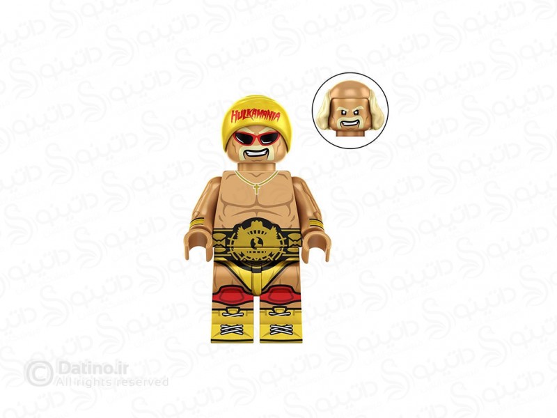 عکس مینی فیگور طرح هالک هوگان قهرمان کشتی حرفه ای DZ177 - انواع مدل مینی فیگور طرح هالک هوگان قهرمان کشتی حرفه ای DZ177