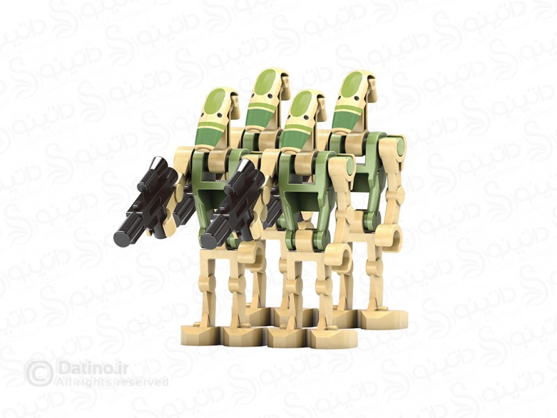 عکس مینی فیگور طرح دروید جنگی با سلاح فیلم جنگ ستارگان TV8090 - انواع مدل مینی فیگور طرح دروید جنگی با سلاح فیلم جنگ ستارگان TV8090