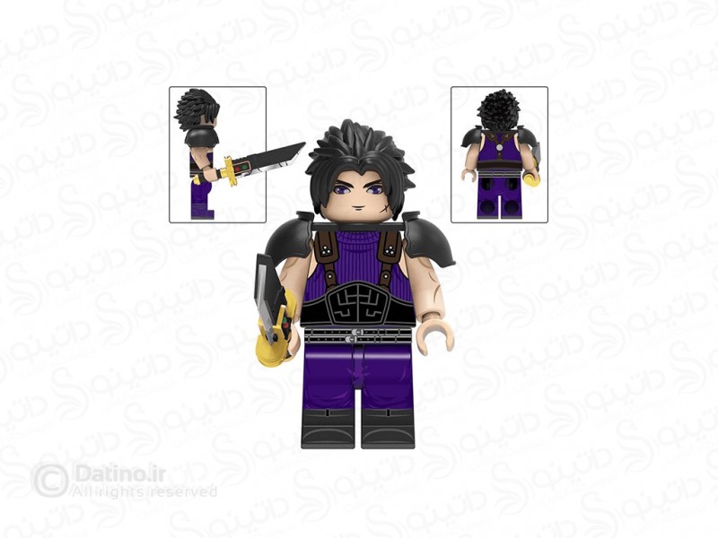 عکس مینی فیگور طرح زک فیر انیمیشن فاینال فانتزی DT011 - انواع مدل مینی فیگور طرح زک فیر انیمیشن فاینال فانتزی DT011