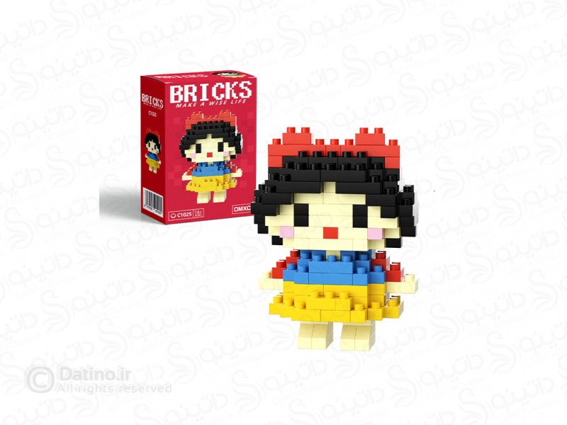 عکس مینی فیگور لگویی طرح سفید برفی دیزنی C125 - انواع مدل مینی فیگور لگویی طرح سفید برفی دیزنی C125