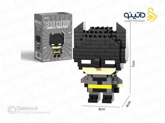 عکس مینی فیگور لگویی طرح بتمن جدی F3030 - انواع مدل مینی فیگور لگویی طرح بتمن جدی F3030