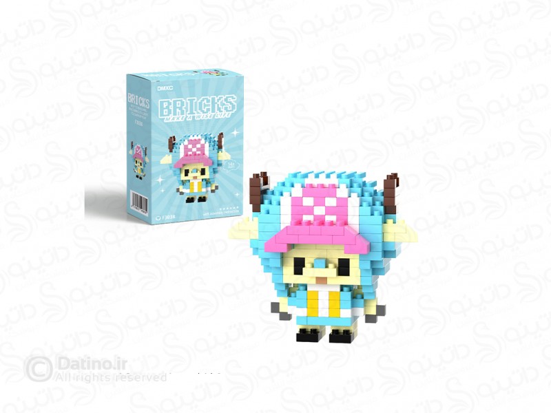 عکس مینی فیگور لگویی طرح تونی تونی چاپر انیمه وان پیس F3038 - انواع مدل مینی فیگور لگویی طرح تونی تونی چاپر انیمه وان پیس F3038