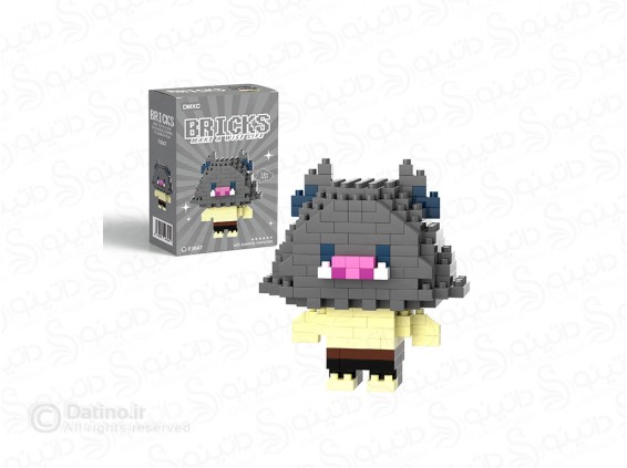 عکس مینی فیگور لگویی طرح اینوسکه هاشیبارا انیمه شیطان کش F3047 - انواع مدل مینی فیگور لگویی طرح اینوسکه هاشیبارا انیمه شیطان کش F3047