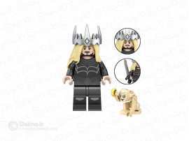 مینی فیگور طرح هالبرند با گالوم و حلقه سریال ارباب حلقه ها TV5085