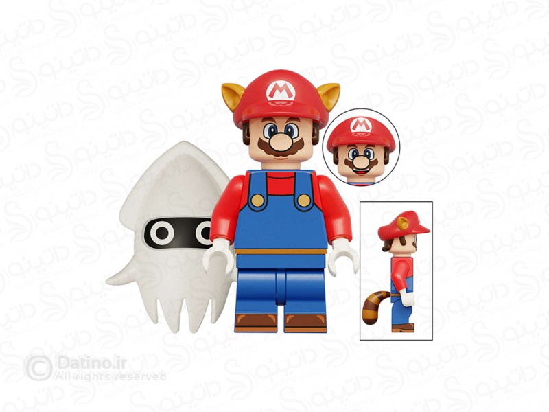 عکس مینی فیگور طرح ماریو راکون انیمیشن سوپر ماریو K2116 - انواع مدل مینی فیگور طرح ماریو راکون انیمیشن سوپر ماریو K2116