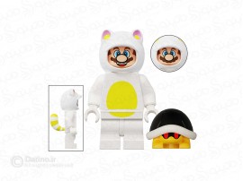 مینی فیگور طرح ماریو وایت تانوکی و لاکپشت انیمیشن برادران ماریو K2117