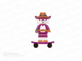 مینی فیگور طرح ناک با کلاه کابوی و اسکیت بورد انیمیشن سونیک WM950