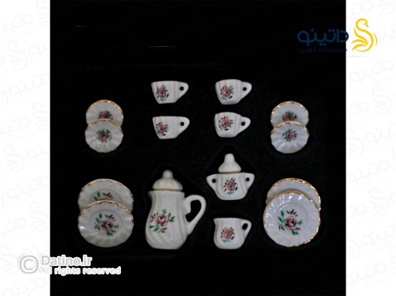 عکس اسباب بازی خانه عروسکی طرح سرویس صبحانه خوری طرح گل دار 20919 - انواع مدل اسباب بازی خانه عروسکی طرح سرویس صبحانه خوری طرح گل دار 20919