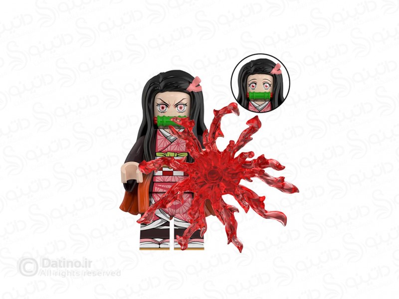 عکس مینی فیگور طرح کامادو نزوکو خشمگین انیمه شیطان کش WM3002 - انواع مدل مینی فیگور طرح کامادو نزوکو خشمگین انیمه شیطان کش WM3002