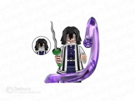 مینی فیگور طرح ایگورو اوبانای خونین با شمشیر و مار انیمه شیطان کش WM3006