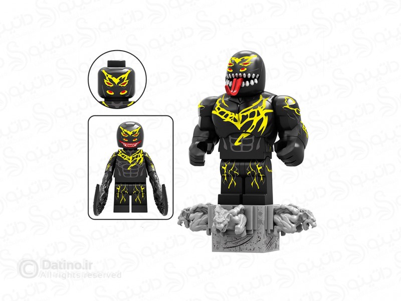 عکس مینی فیگور طرح سیمبیوت اسلیپر غول ونوم عصبانی TV1165 - انواع مدل مینی فیگور طرح سیمبیوت اسلیپر غول ونوم عصبانی TV1165