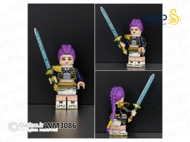 مینی فیگور طرح رومی کانگ مهربان با شمشیر انیمیشن شیاطین کیپاپ wm3086