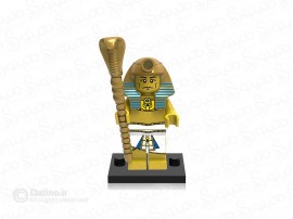 مینی فیگور طرح فرعون مصری با عصای مار کبری XH619